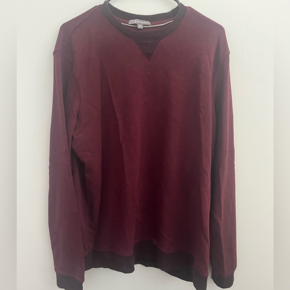 men’s large maroon sweater